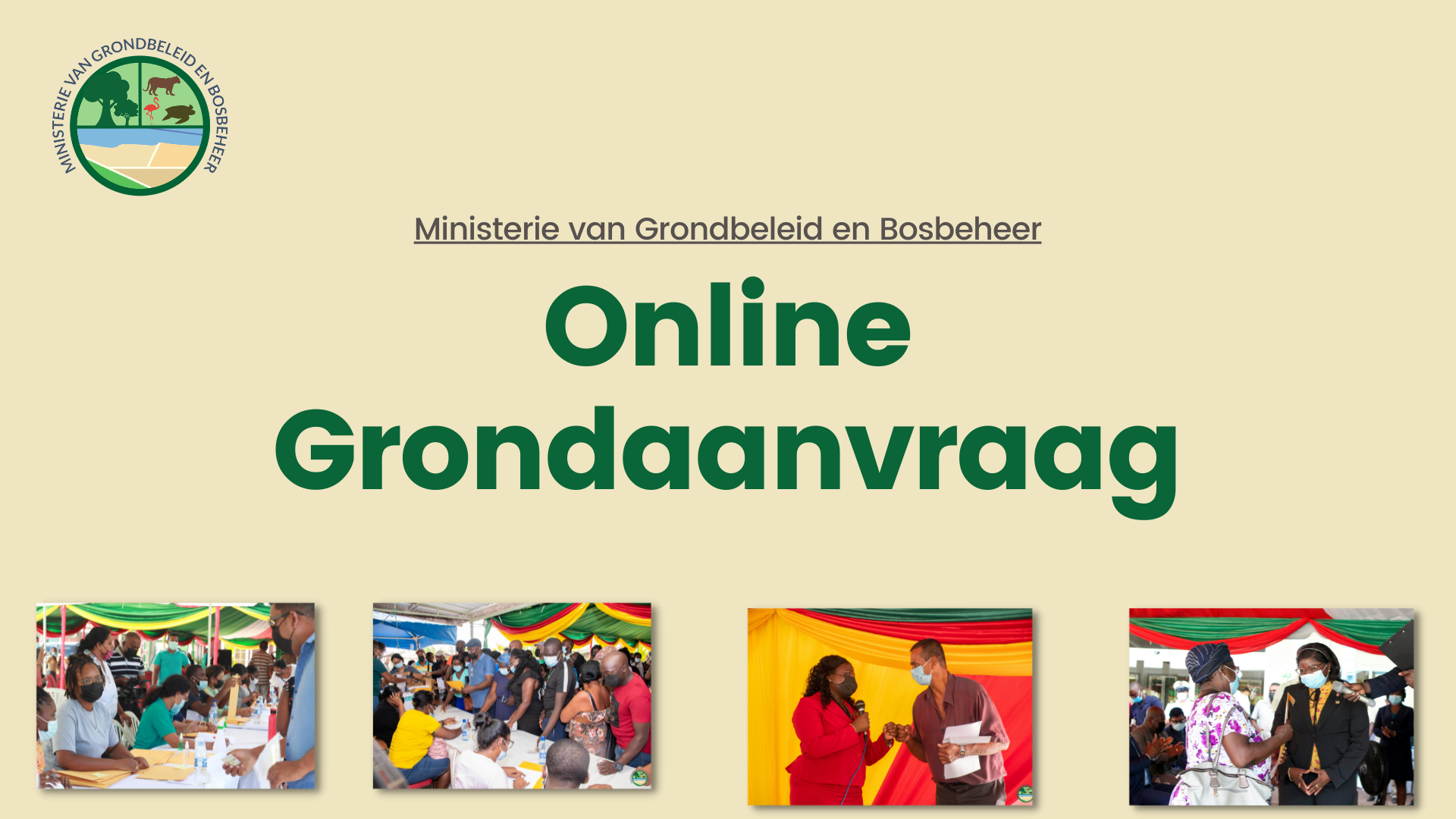 GBB Informatief: Online Registratie - Overheid Van De Republiek Suriname