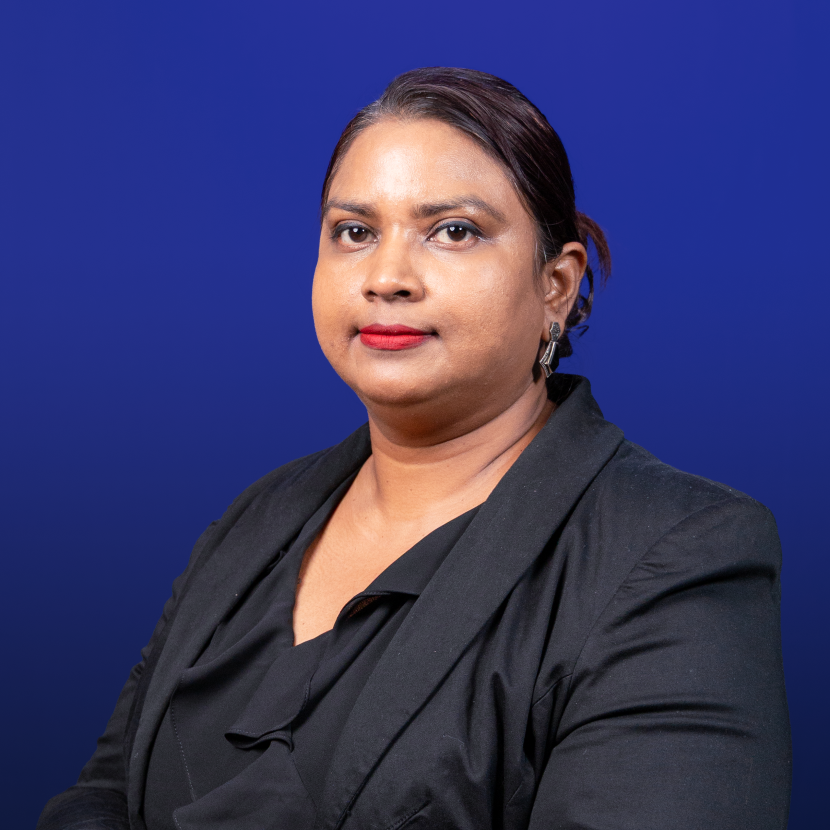 Angeladebie Ramkisoen Waarnemend Onderdirecteur Internationale Samenwerking SIDE