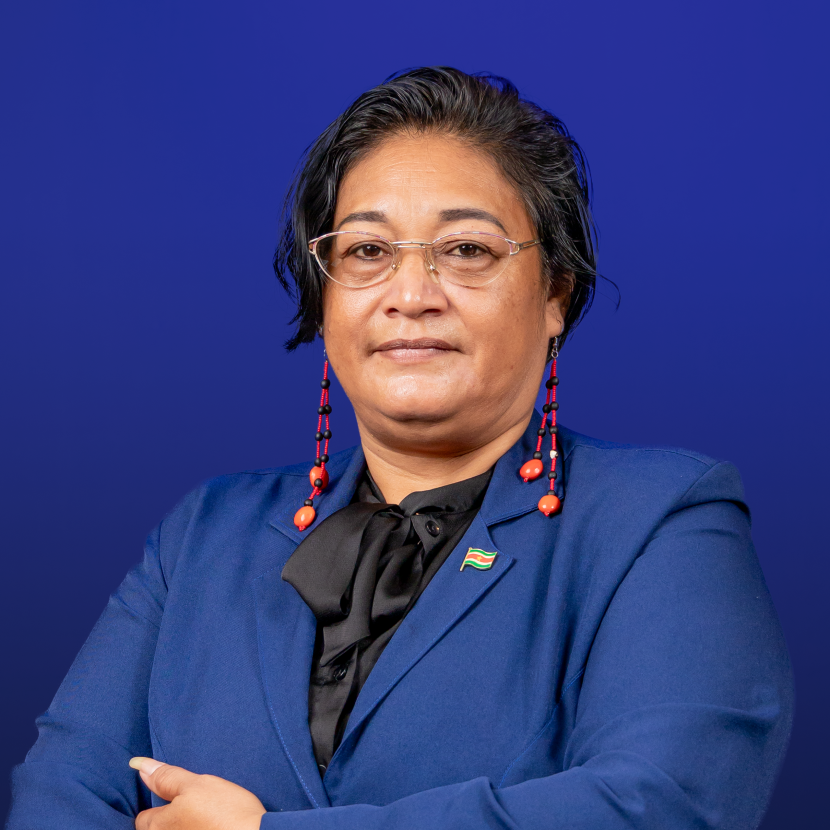 Jarmohamed Marcia Onderdirecteur Ontwikkelingsdienst Directoraat Duuzame Ontwikkeling Inheemsen