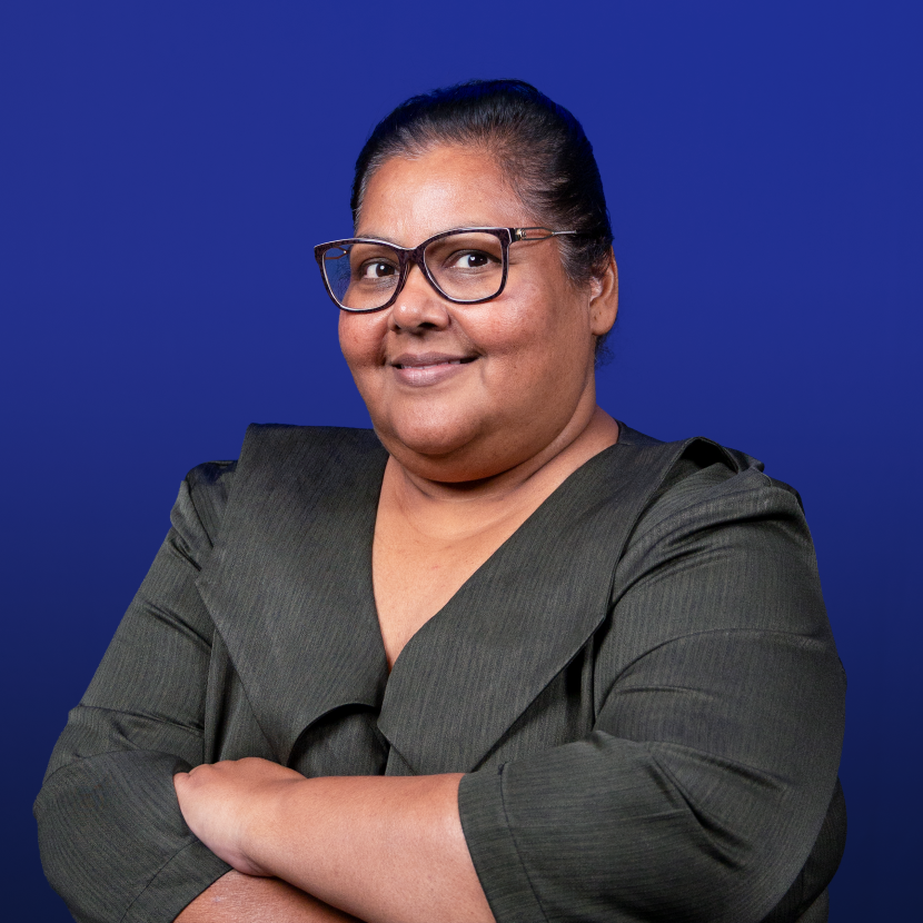 Sagita Jaggan Onderdirecteur Project Evaluatie en Monitoring